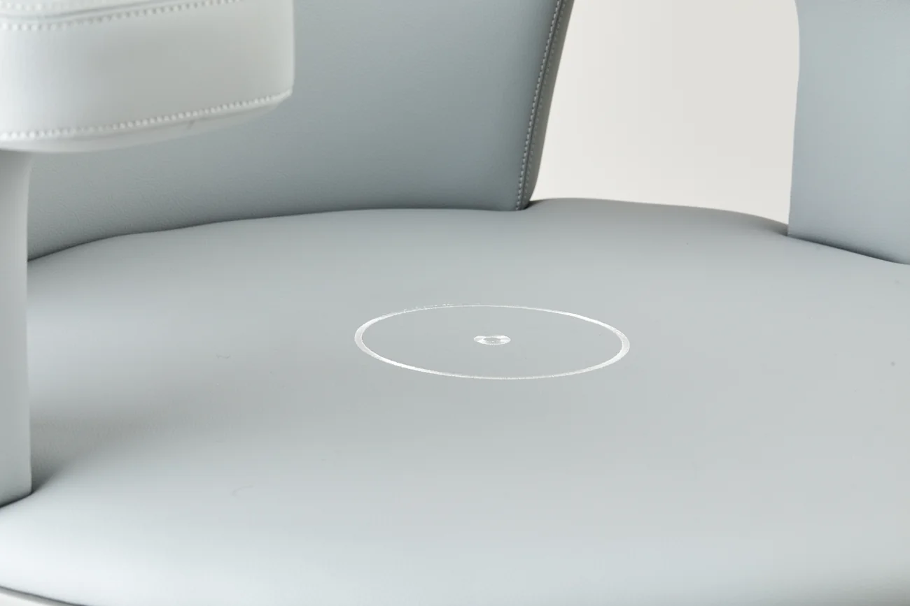 Close-up of the Ultra Tesla Seat treatment surface